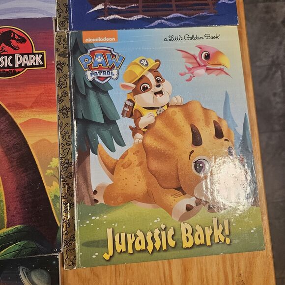 Little Golden Books Lot of 10 Bambi Jurassic Lion PAW Patrol WallE Moana Iron Ma - Picture 6 of 12